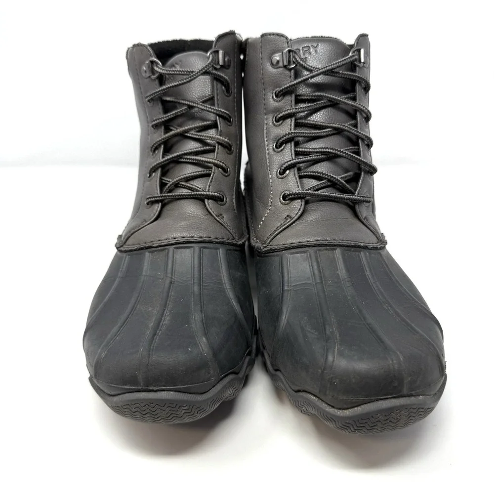Sperry Men\'s‎ Avenue Duck Waterproof Boots GREY/BLACK - Size 10 Rain Snow Sperry Men\ main image 4